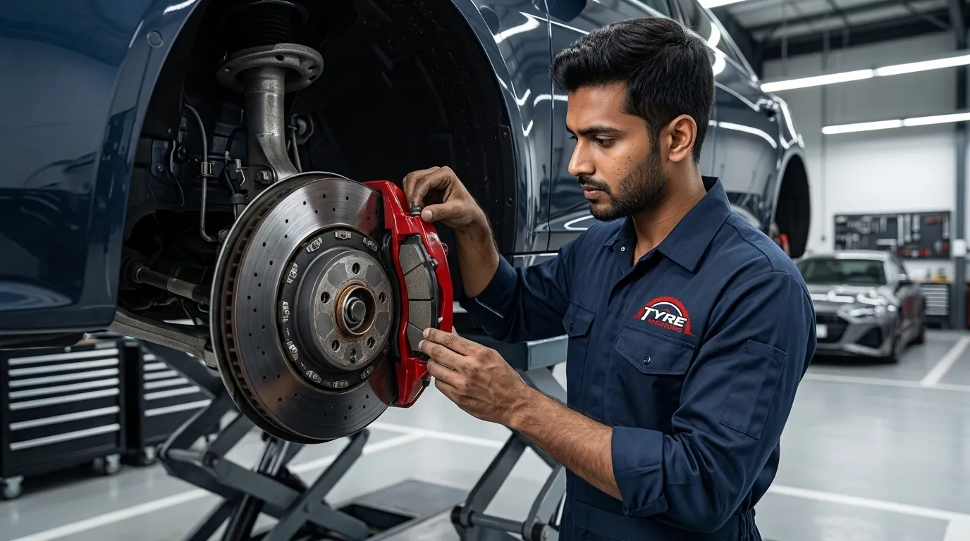 Brake Service & Repair at Tyre Masters Auto Care, Mussafah