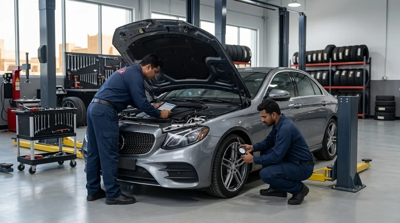 Tyre Puncture Repair at Tyre Masters Auto Care, Mussafah